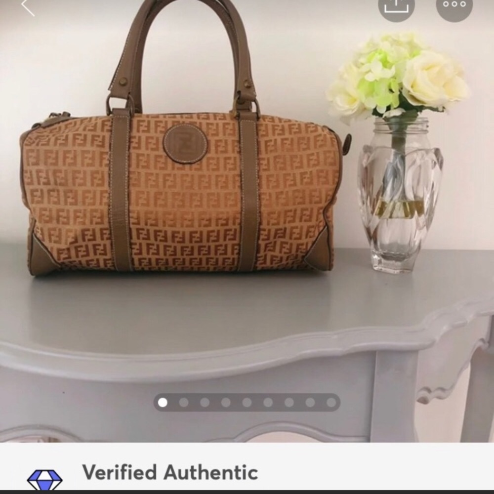 OFFER!| Vintage Fendi Duffle Speedy; Authenticated